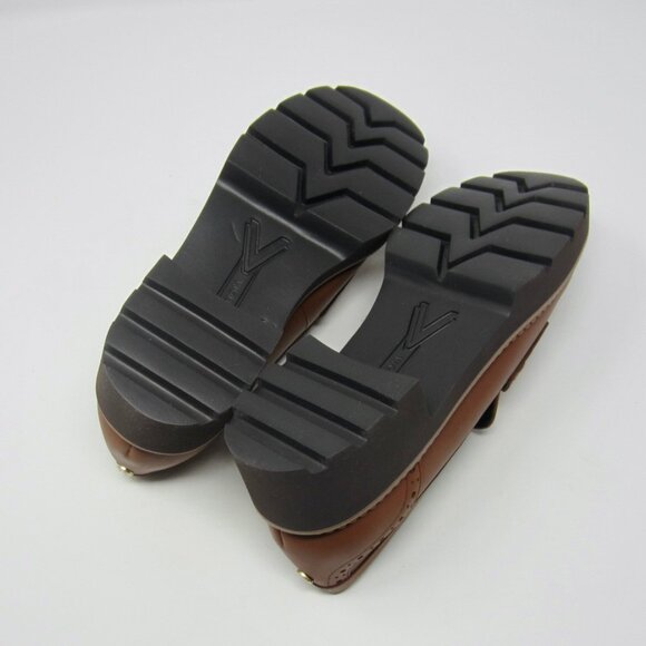 BNIB Vionic Shoes Fillmore Lug Loafer Tan Leather Size 9 - Picture 9 of 11